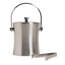 Hielera Concava De Acero Inoxidable 1 Lts