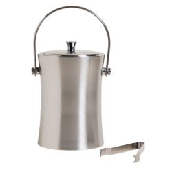 Hielera Concava De Acero Inoxidable 2 Lts