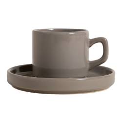 Juego de Taza y Plato Net Vison 185 Ml