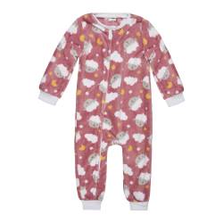 Pijama Peluche Bebé Toggery Estampado Talle 1-4