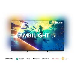 Tv 65" Philips 4K UHD Titan OS 65PUD8100/77