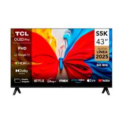 Tv 43" TCL FHD QLED Google 43S5K-F