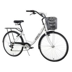 Bicicleta Paseo 360 Earth Rodado 26 Blanca