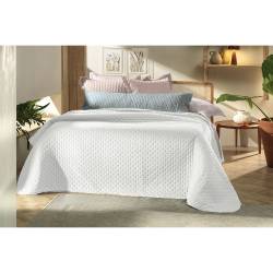 Cubrecama Frisson King 280x260 Blanco