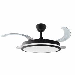 Ventilador Retractil Protalia Negro