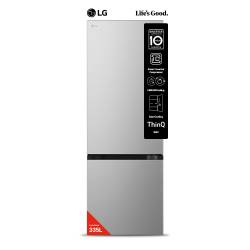 Heladera No Frost LG Smart Inverter 335 Lts VB33BPY Gris