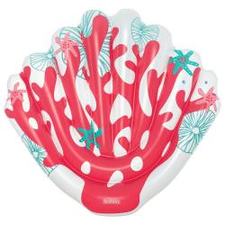 Flotador Inflable Bestway Coral Feliz 143x139x19cm