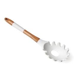 Cuchara para Spaguetti de Bambú y Silicona