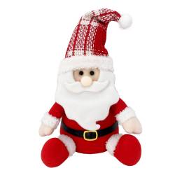Adorno Papa Noel Sentado 28 cm