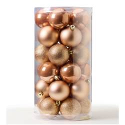 Pack x30 Esferas 6cm Cobre