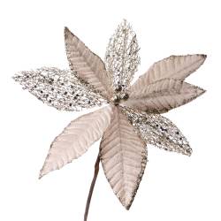Flor 25 cm Champagne