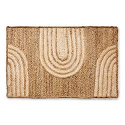 Alfombra Octagonal de Yute 60x90cm