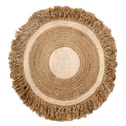 Alfombra Circular de Yute 100cm
