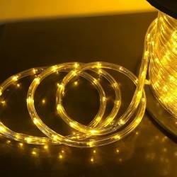Manguera De Luces Led 5M - Blanco Cálido