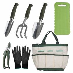Kit de Jardinería 7 Piezas Green Leaf