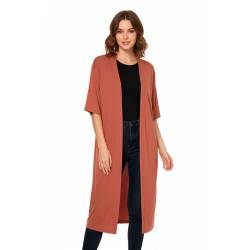 Cardigan Mujer Urban Largo Talle 40-44