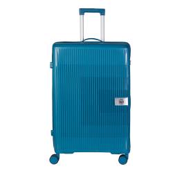 Valija Rígida 4 Ruedas Earth 360 Azul 56-74cm