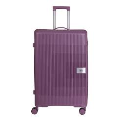 Valija Rígida 4 Ruedas Earth 360 Púrpura 56-74cm