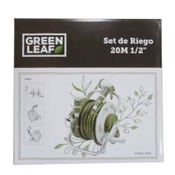 Set de Riego 20 Mts 1/2" Green Leaf W301B00