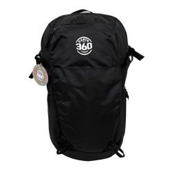 Mochila de Camping Negra 28x16x50cm