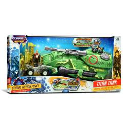 Tanque Titan con 2 Figuras Lanard