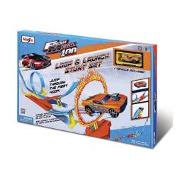 Pista 1 Loop y Lanzador Maisto