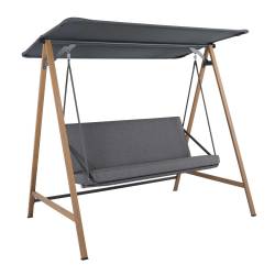 Silla Columpio con Techo para 3 Personas