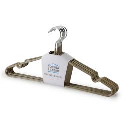 Set x10 Perchas Metálicas Cocina & Bazar