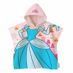 Poncho Piñata 55x50 Princesas