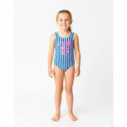 Malla Entera Niña Cuba Estampada Talle 4/14