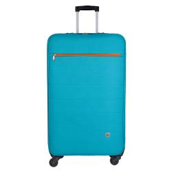 Valija Semi Rígida 4 Ruedas Earth 360 Celeste 20-28"