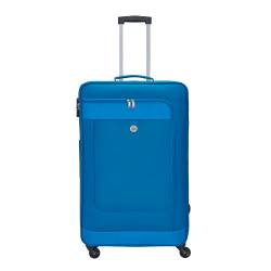 Valija Semi Rígida 4 Ruedas Earth 360 Azul 20-28"