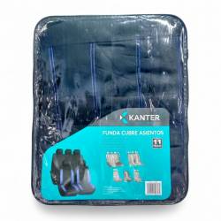 Juego x11 Fundas Cubre Asientos Universales Kanter