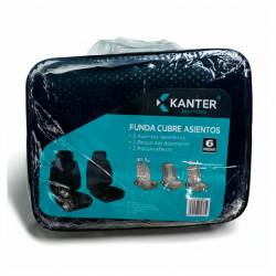 Juego x6 Fundas Asiento Delantero Universales Kanter