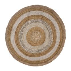 Alfombra Cocina & Bazar Redonda con Flecos 120cm