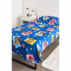Cubrecama 1 1/2 Plazas 240x150 Pawpatrol