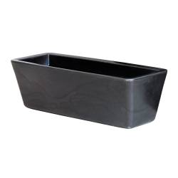 Jardinera 64x19Cm Salerno Negra
