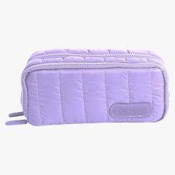 Cartuchera Talbot Puffer Lila