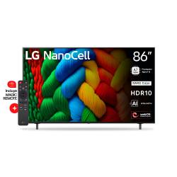 Tv 86" LG 4K UHD WebOS 86NANO80ASA
