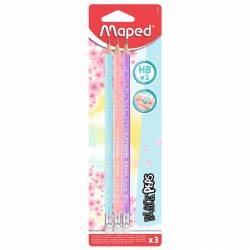 Lápices Maped Grafito x3