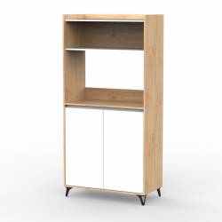 Auxiliar de Cocina Dielfe AUC900 Blanco y Roble