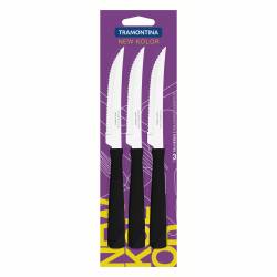Juego de Cuchillos Tramontina New Kolor 3 Piezas
