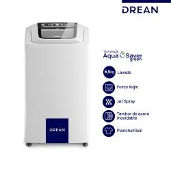 Lavarropas Drean Carga Superior 6,5 Kg LSDR0680TB0