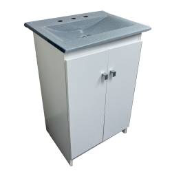 Vanitory MS Durafort 52x42cm Gris Claro y Blanco