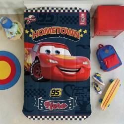Acolchado Reversible PoliÃ©ster PiÃ±ata Cars 155x240