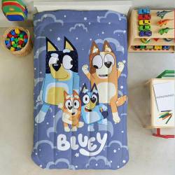Acolchado Reversible PoliÃ©ster PiÃ±ata Bluey 155x240