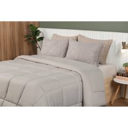 Acolchado Poliéster Altenburg 170x240 Sueño Intenso Gris