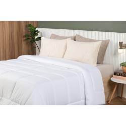 Acolchado PoliÃ©ster Altenburg 260x240 SueÃ±o Intenso Blanco