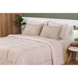 Acolchado Poliéster Altenburg 280x240 Sueño Intenso Rosa