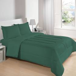 Acolchado PoliÃ©ster Altenburg 230x260 Bon Sono Verde Oscuro